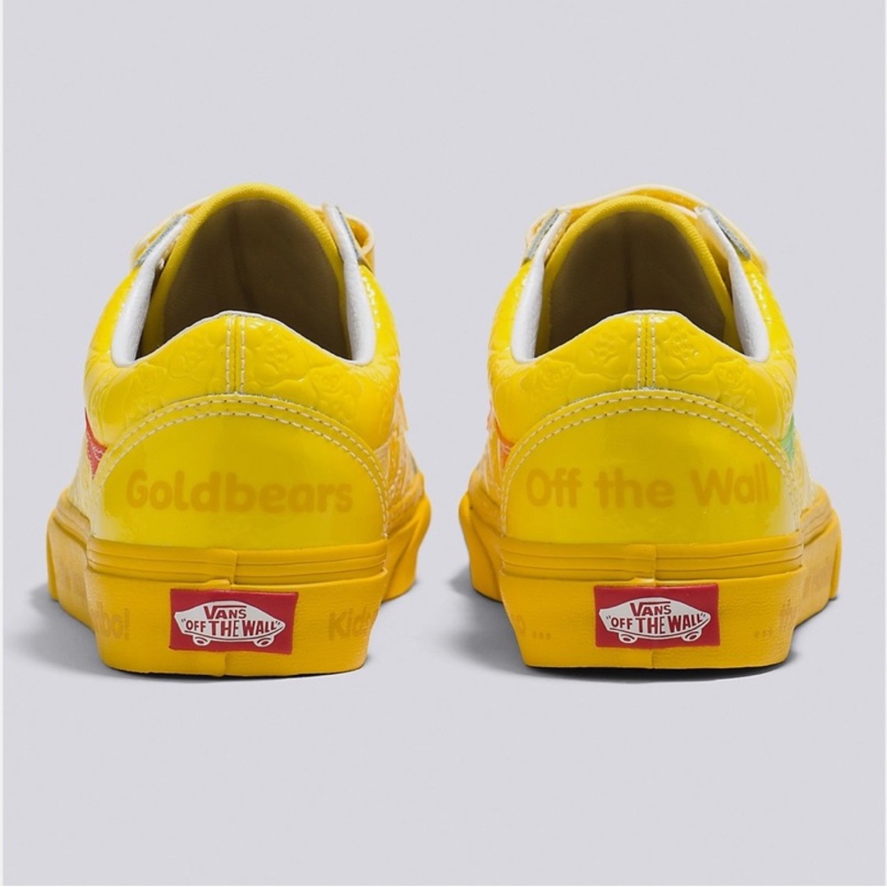 Vans Yellow and Red Sneakers Bold Design - Picture 4 of 4